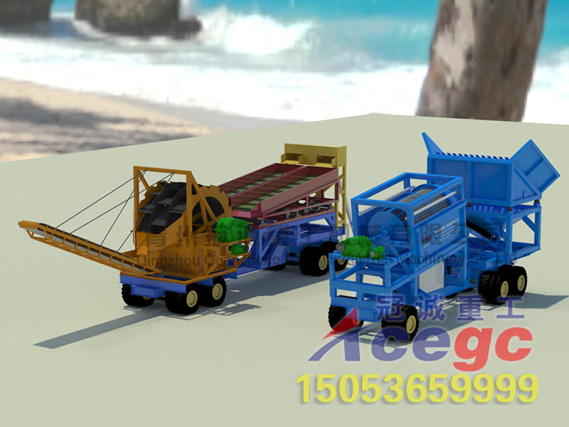 移動式絞洗筒沙金設(shè)備 移動式絞洗筒沙金設(shè)備