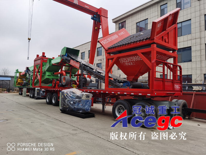 沙金礦干選設(shè)備出口蒙古國(guó)