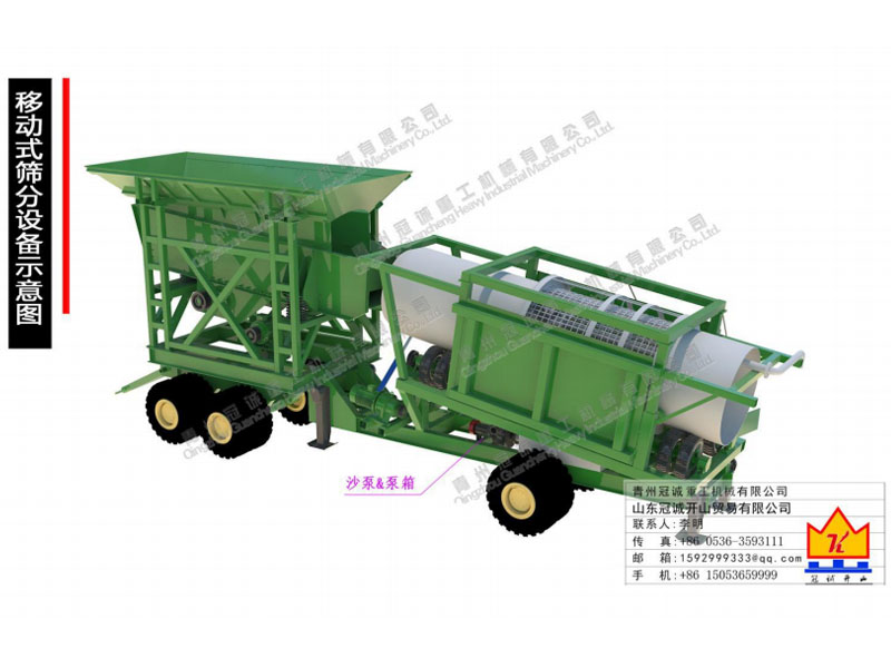 移動(dòng)式篩分設(shè)備 移動(dòng)式篩分設(shè)備